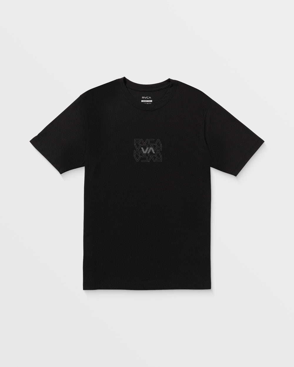 RVCA Pin Flip Short Sleeve Tee - Black