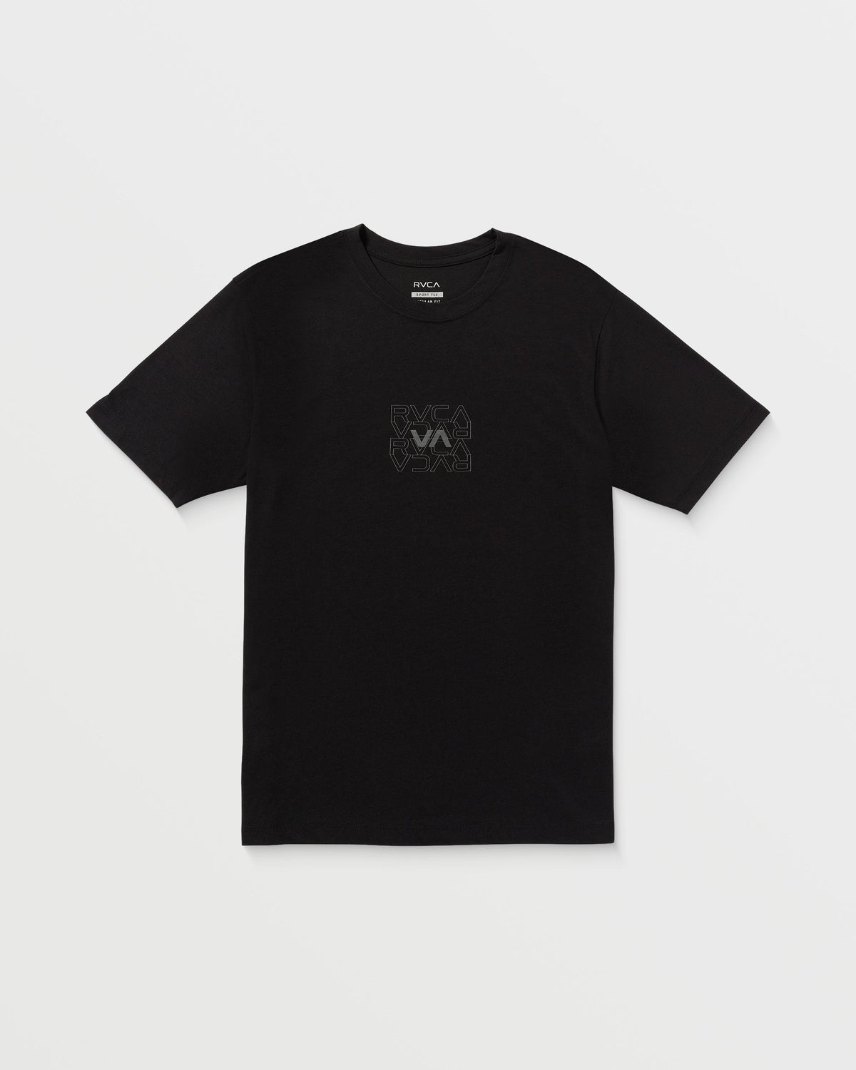 RVCA Pin Flip Short Sleeve Tee - Black