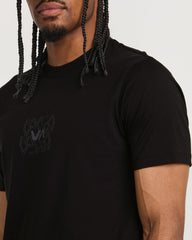RVCA Pin Flip Short Sleeve Tee - Black