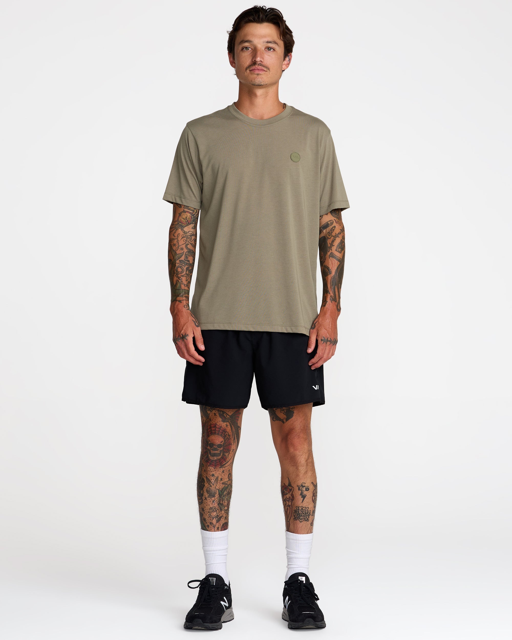 VA Circle Icon Short Sleeve Tee - Army