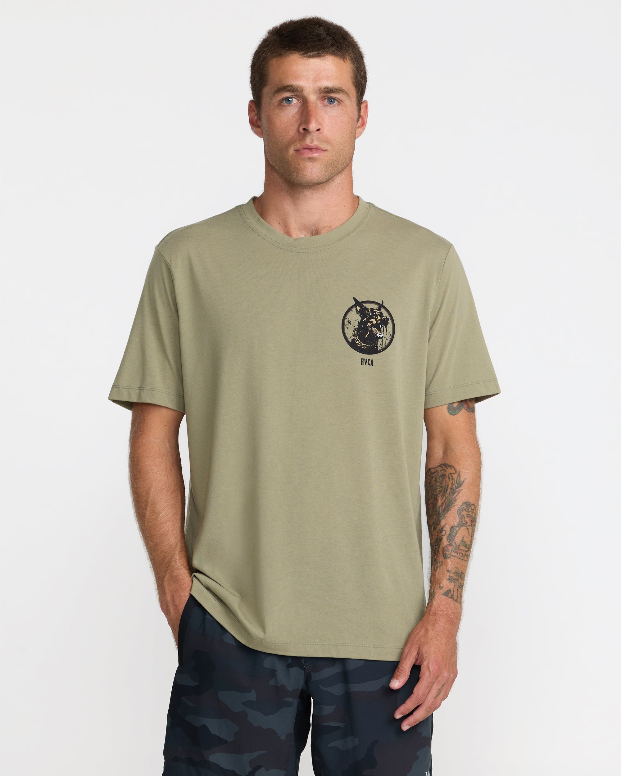 Chaos Short Sleeve Tee - Covert Green