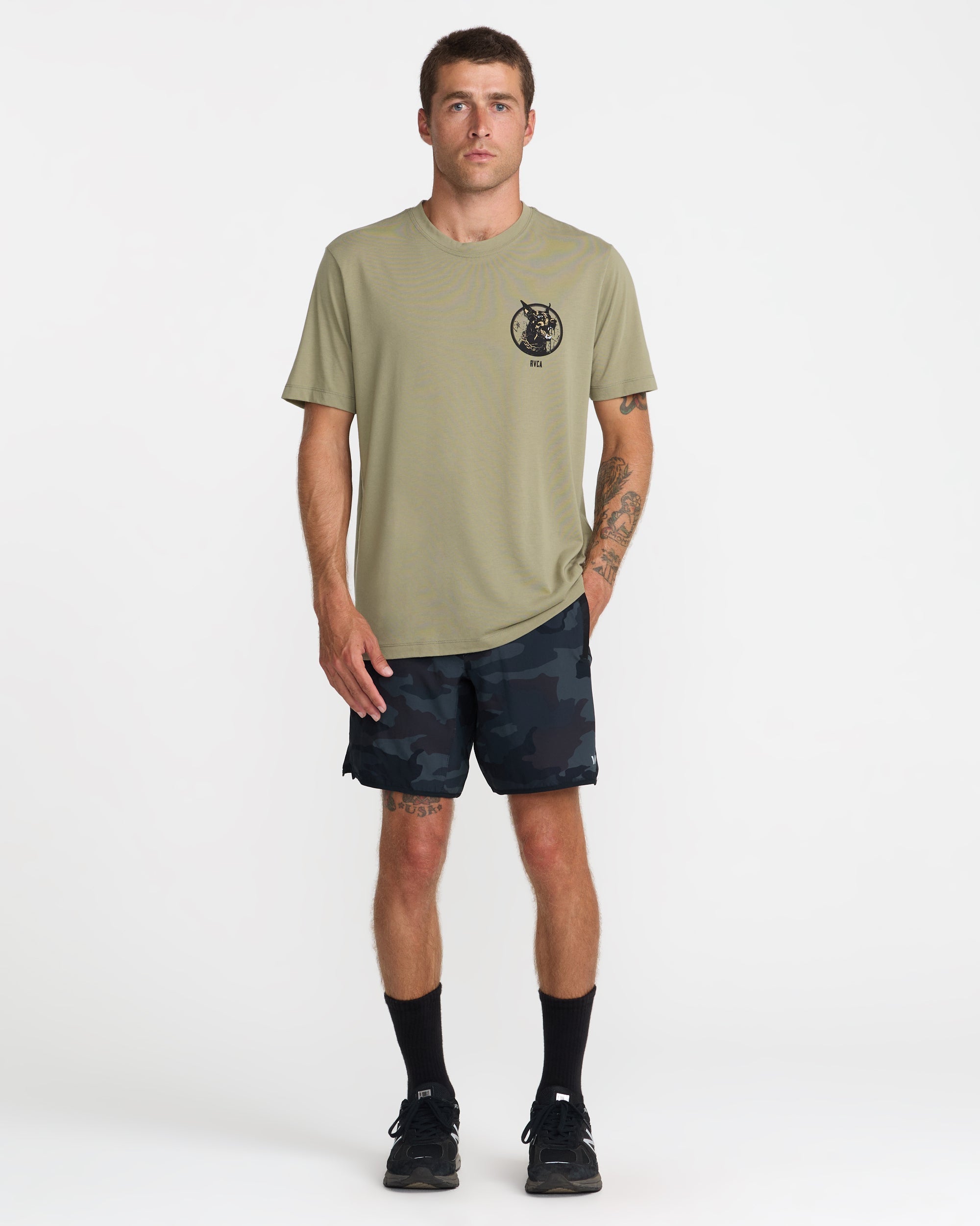 Chaos Short Sleeve Tee - Covert Green