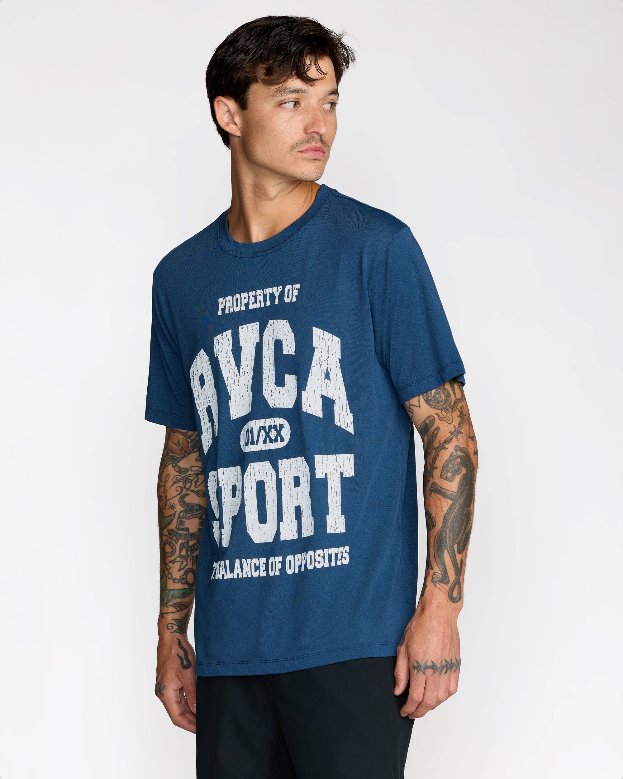 Walkout Short Sleeve Tee - Dark Denim
