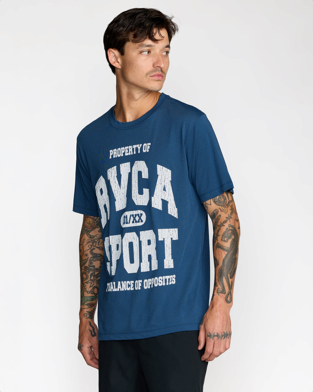 Walkout Short Sleeve Tee - Dark Denim