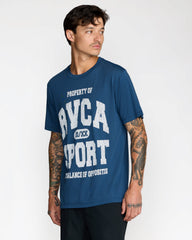 Walkout Short Sleeve Tee - Dark Denim