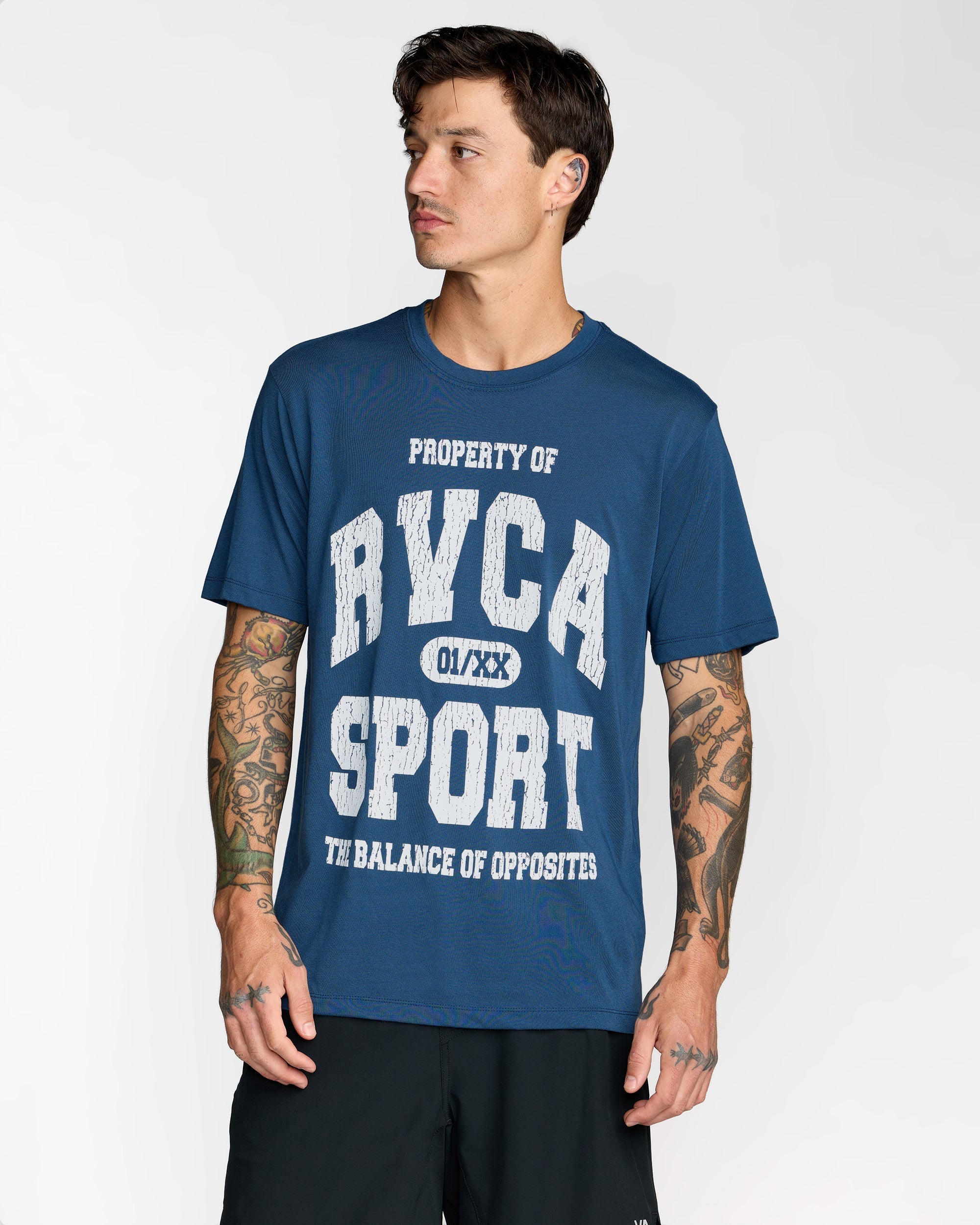 Walkout Short Sleeve Tee - Dark Denim