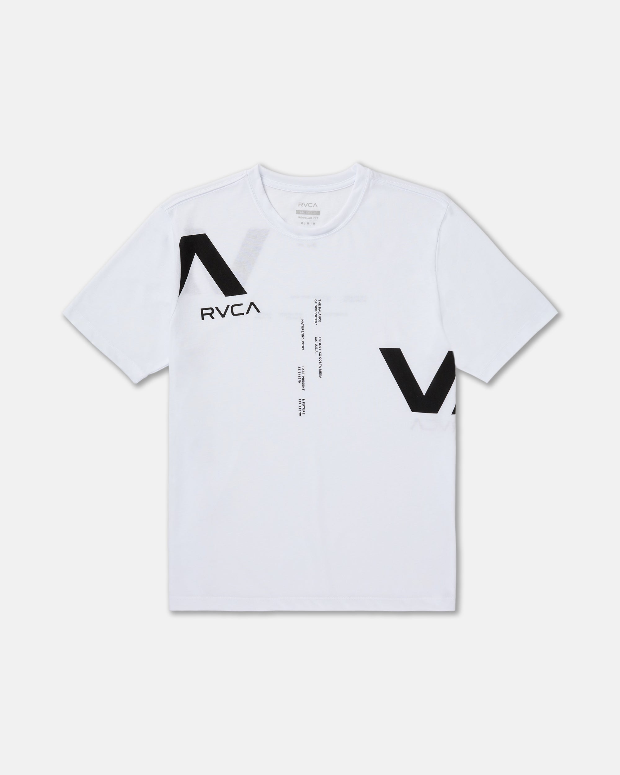 VAa Divided Short Sleeve Tee - White