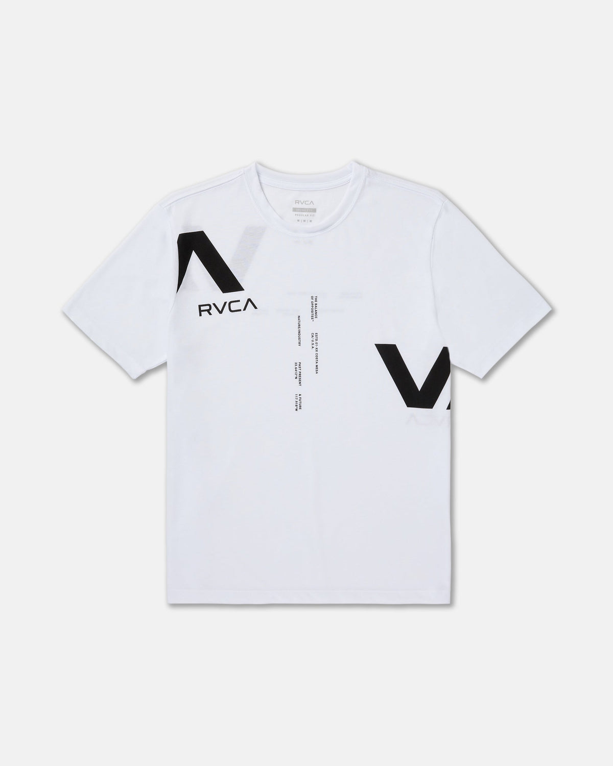 VAa Divided Short Sleeve Tee - White