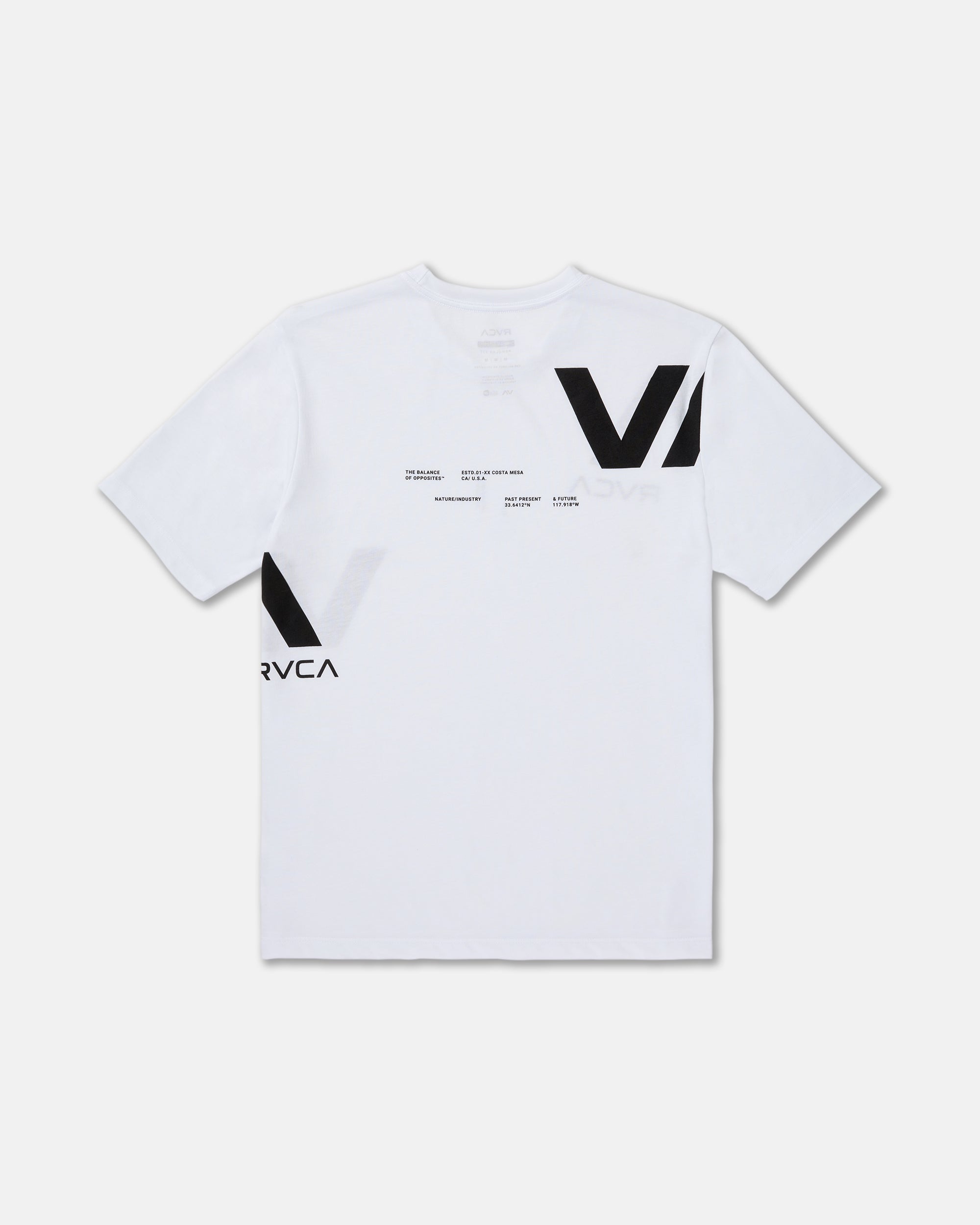 VAa Divided Short Sleeve Tee - White