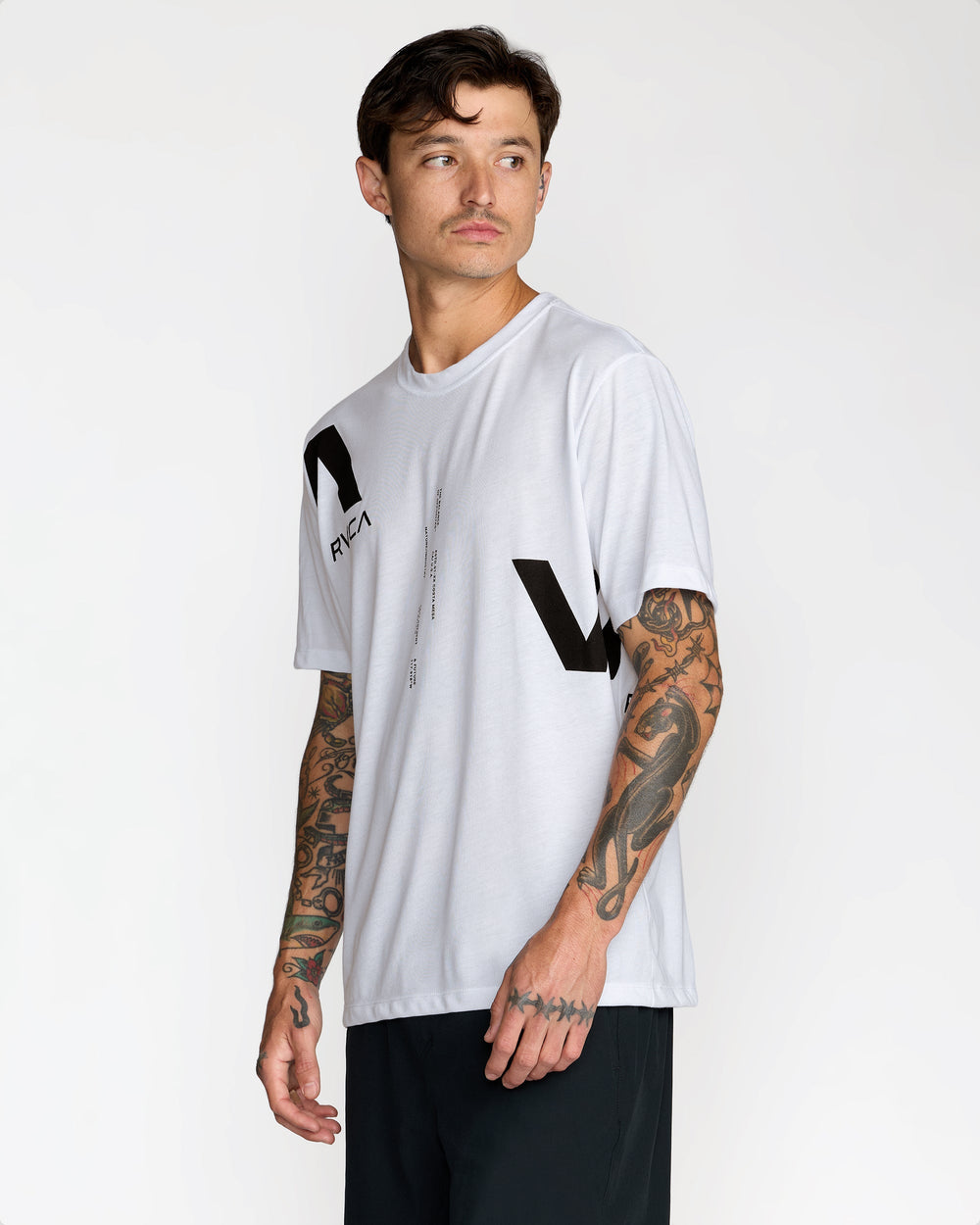 VAa Divided Short Sleeve Tee - White
