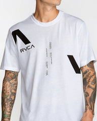 VAa Divided Short Sleeve Tee - White