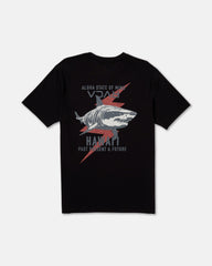 Tiger Shark Short Sleeve Tee - Black