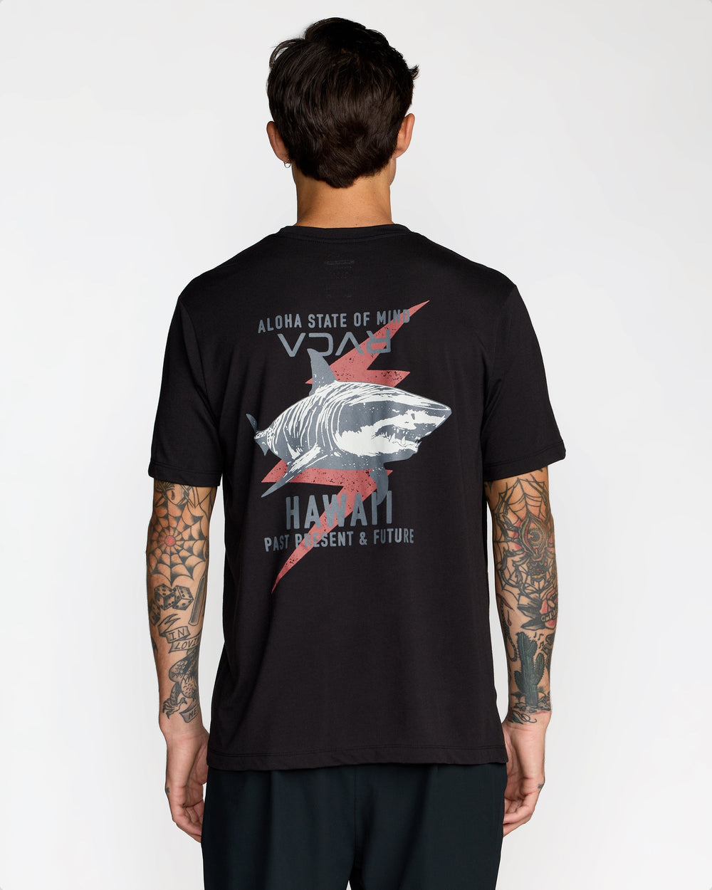 Tiger Shark Short Sleeve Tee - Black