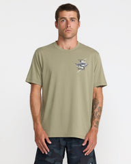 Tiger Shark Short Sleeve Tee - Covert Green