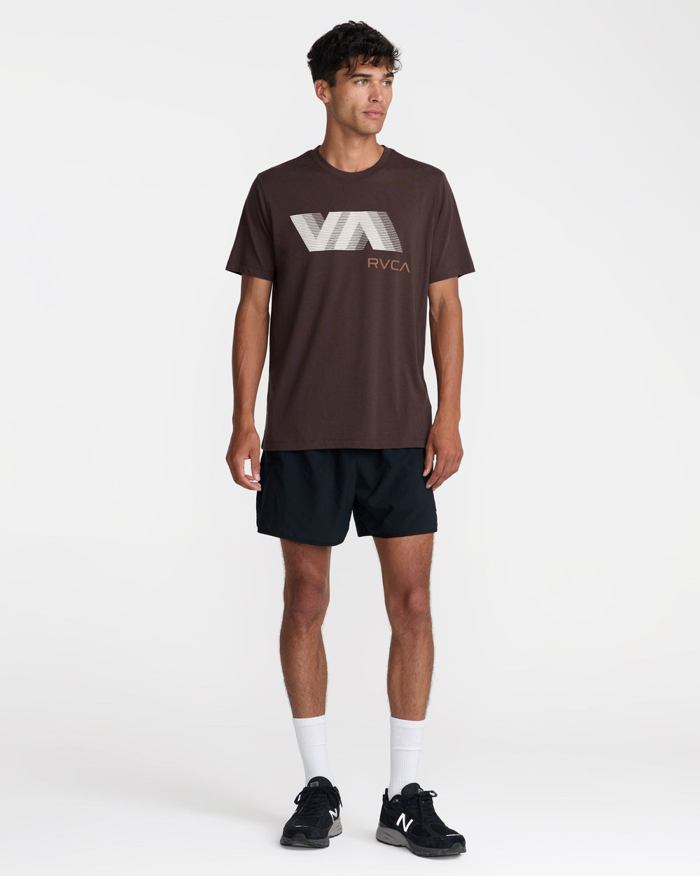 VA Blur Short Sleeve Tee - Mocha