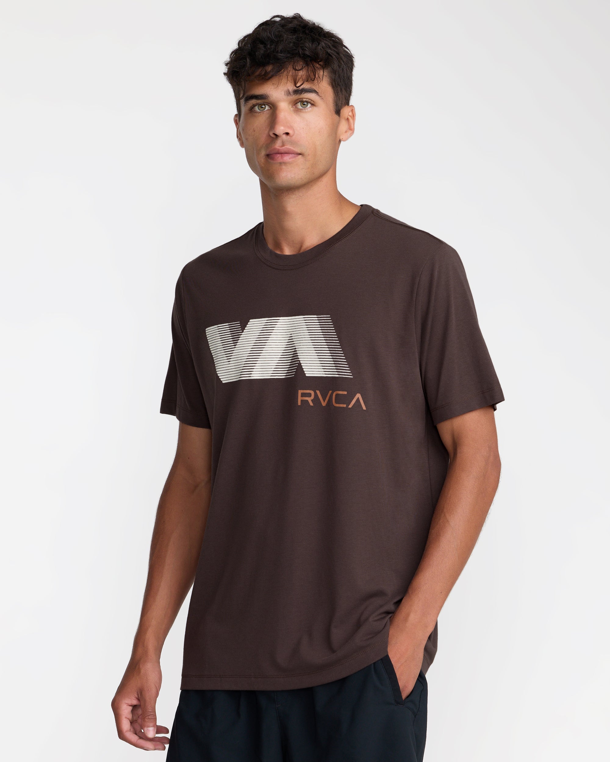 VA Blur Short Sleeve Tee - Mocha