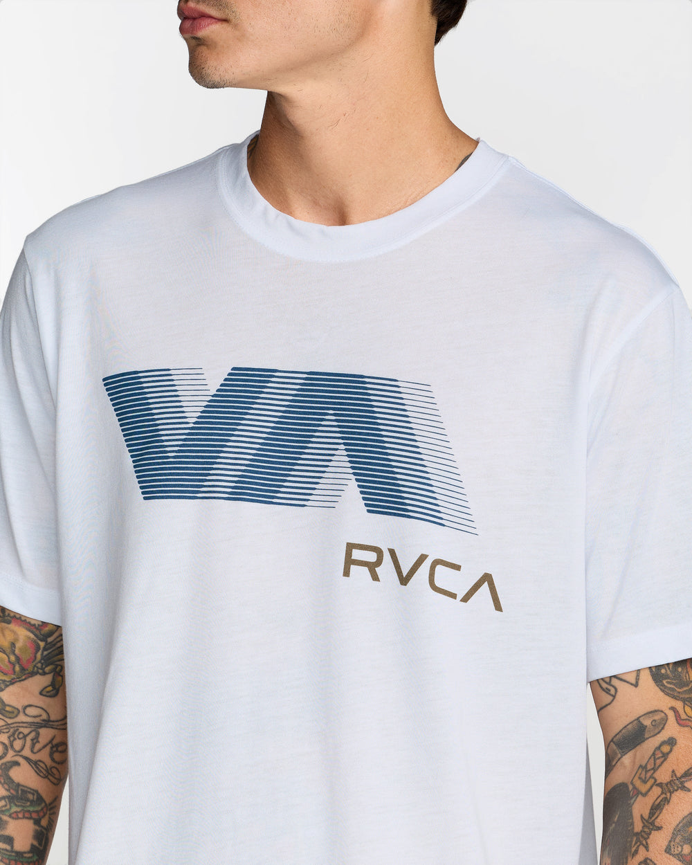 VA Blur Short Sleeve Tee - White