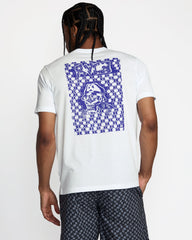 Jesse Barba Skull Wall Short Sleeve Tee - White