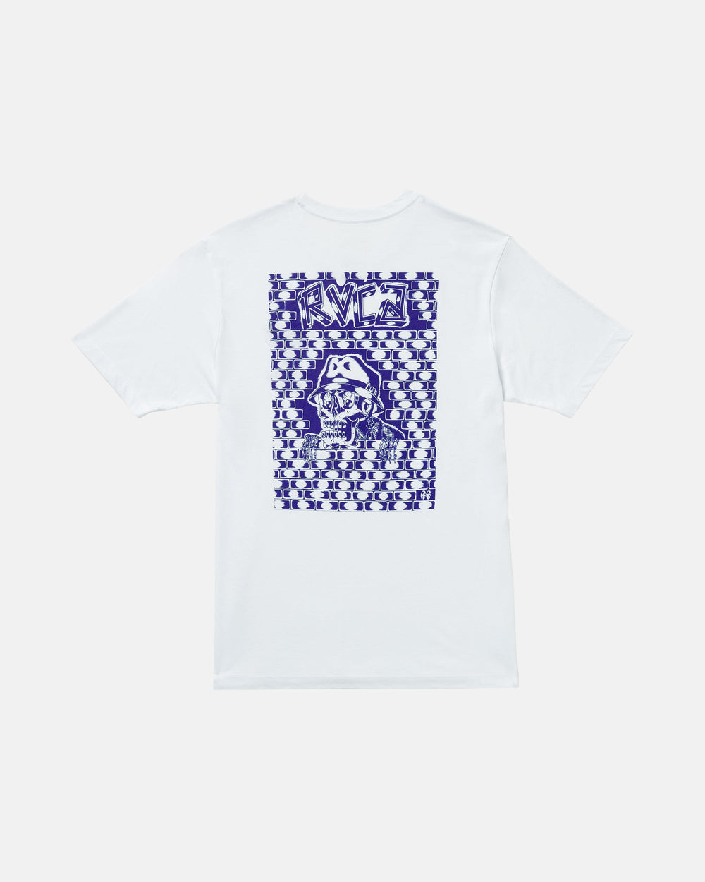 Jesse Barba Skull Wall Short Sleeve Tee - White
