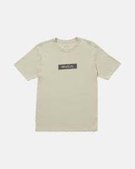 RVCA Sport Layer Fill Short Sleeve Tee - Light Khaki