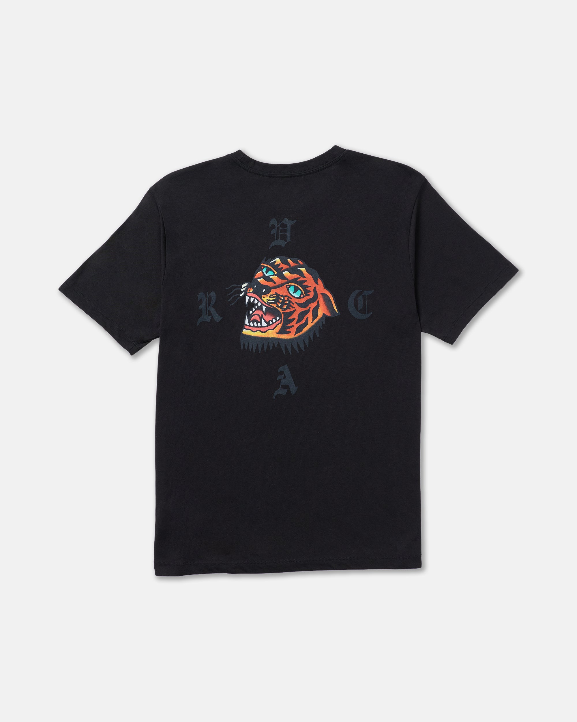 Kaleb Tiger Short Sleeve Tee - Black