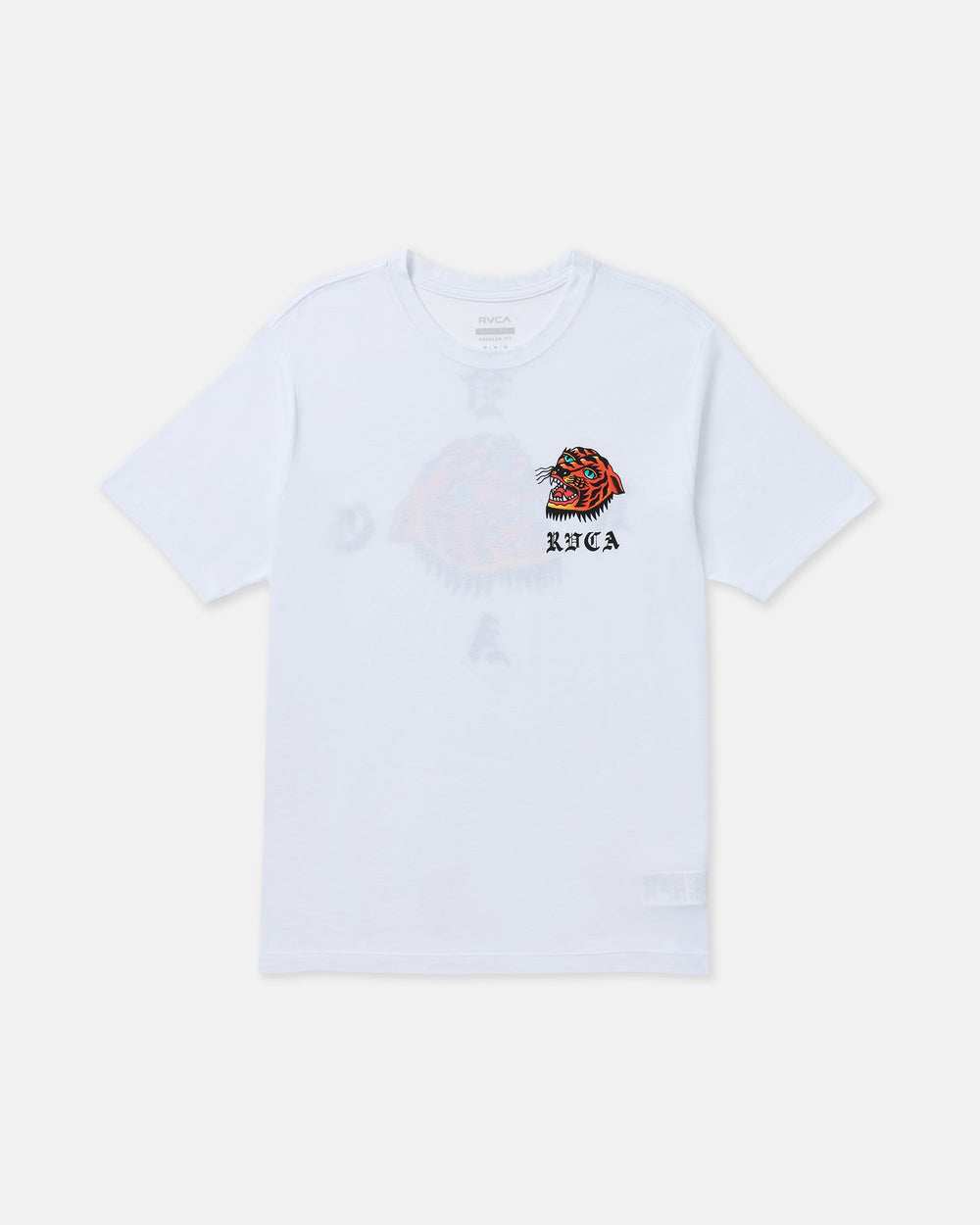 Kaleb Tiger Short Sleeve Tee - White