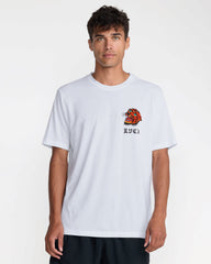 Kaleb Tiger Short Sleeve Tee - White