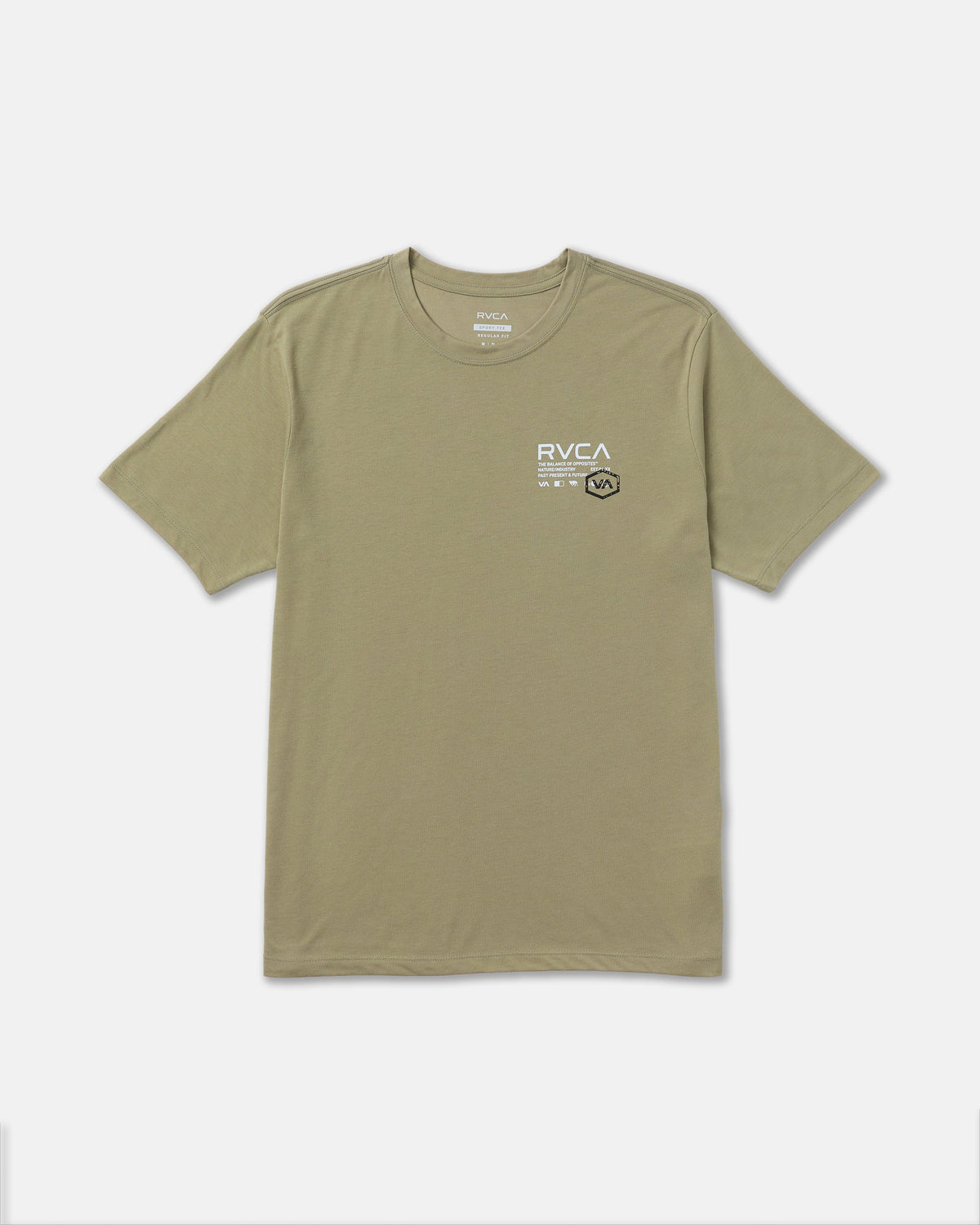 Hex Over Short Sleeve Tee - Covert Green
