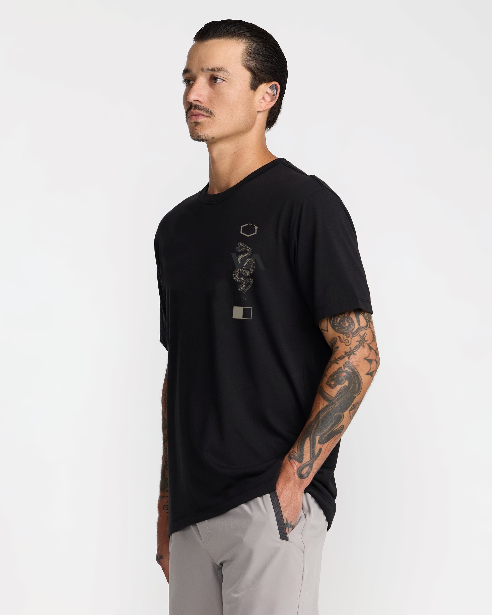 Barron Venom Short Sleeve Tee - Black