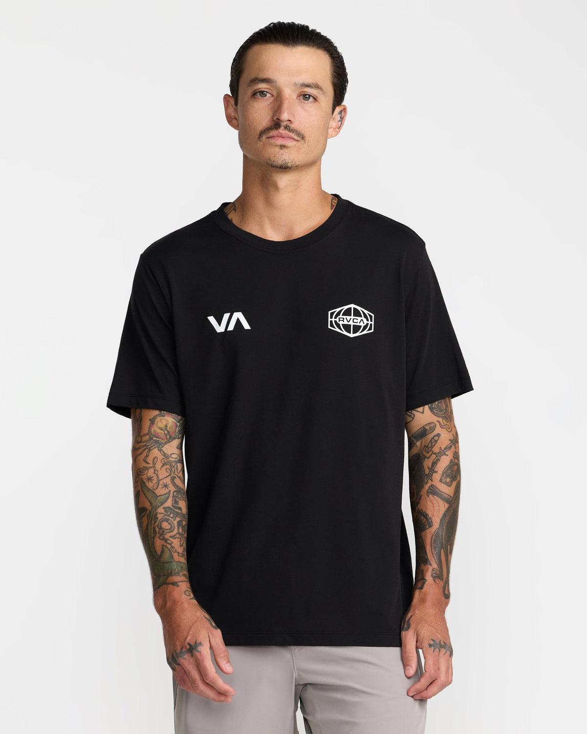 World Hex Short Sleeve Tee - Black