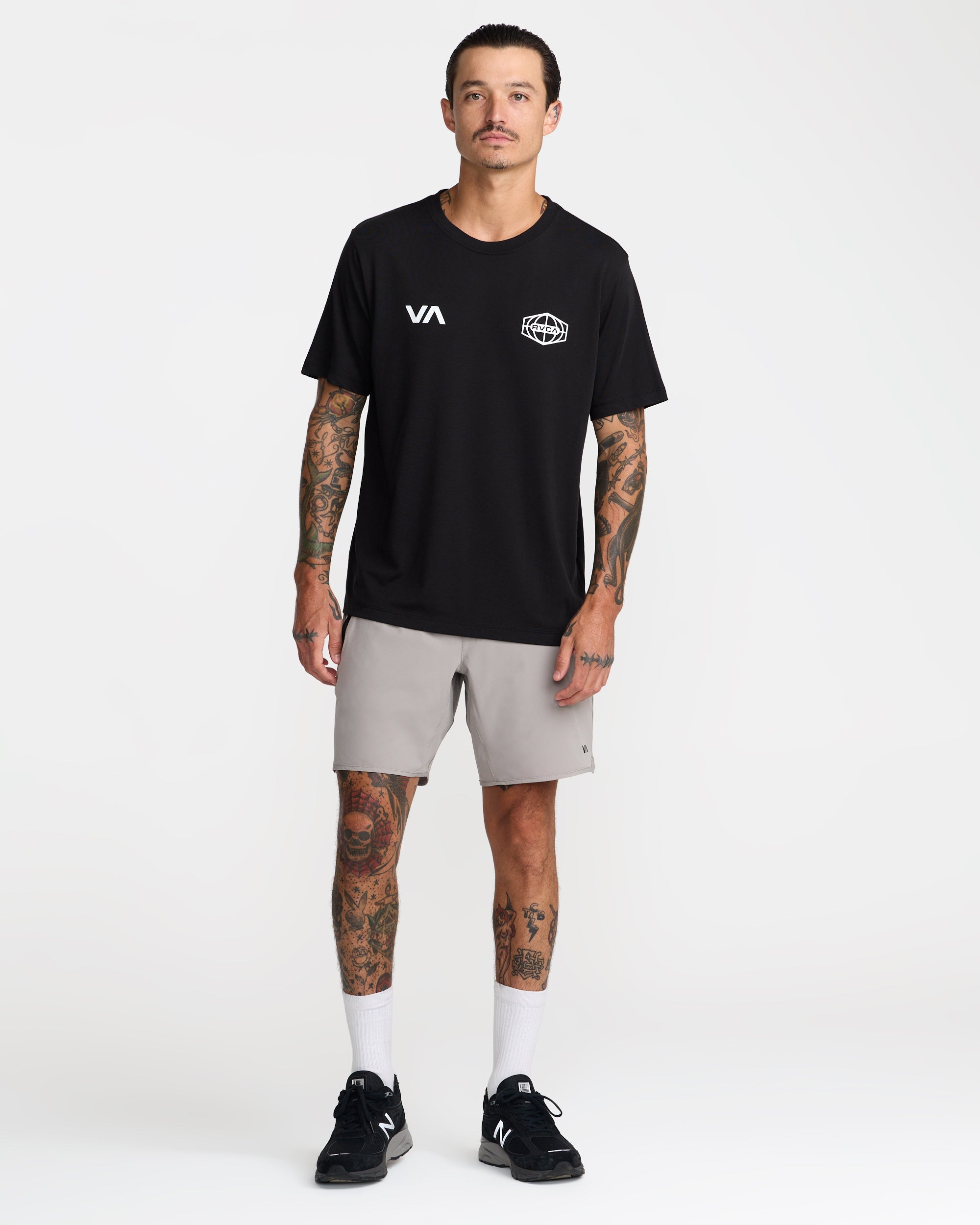 World Hex Short Sleeve Tee - Black