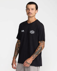 World Hex Short Sleeve Tee - Black