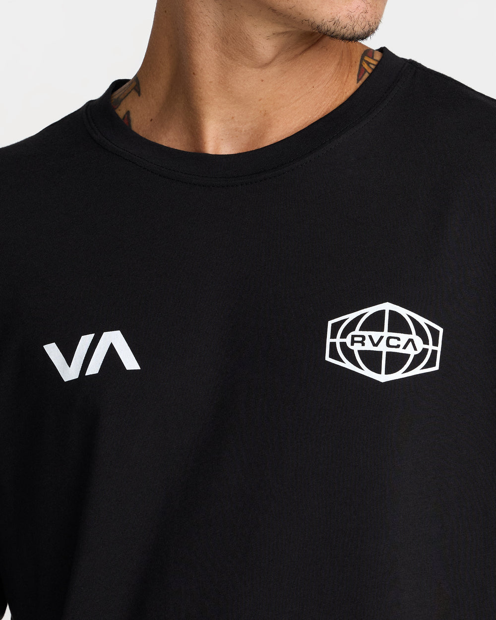World Hex Short Sleeve Tee - Black