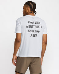 VA X Ali Sting Like A Bee Short Sleeve Tee - White