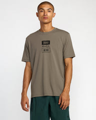 RVCA Trade Short Sleeve Tee - Mushroom