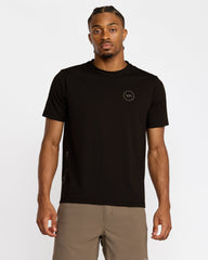 RVCA 2X Reflective Short Sleeve Tee - Black