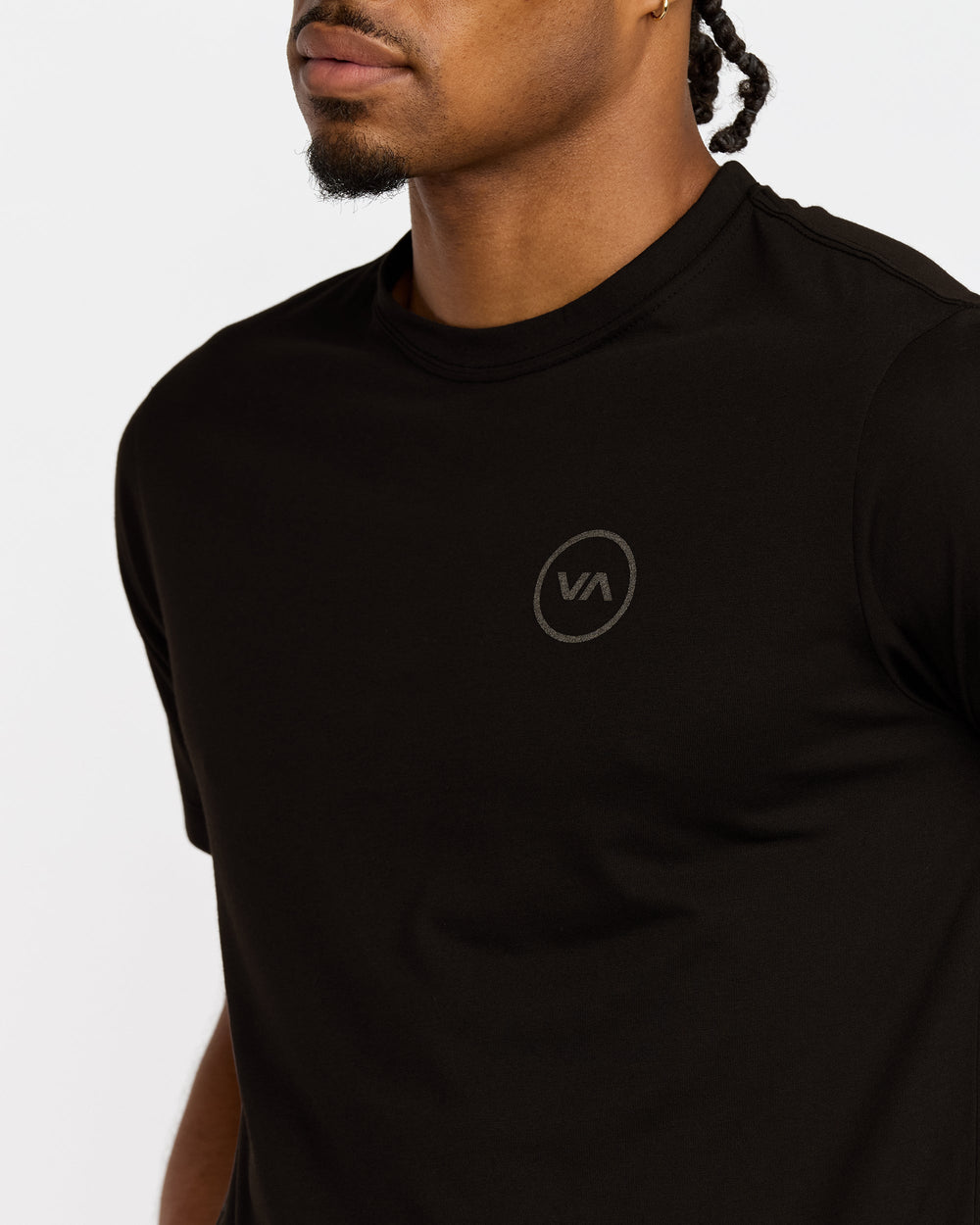 RVCA 2X Reflective Short Sleeve Tee - Black