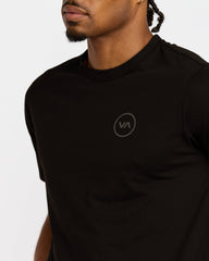 RVCA 2X Reflective Short Sleeve Tee - Black