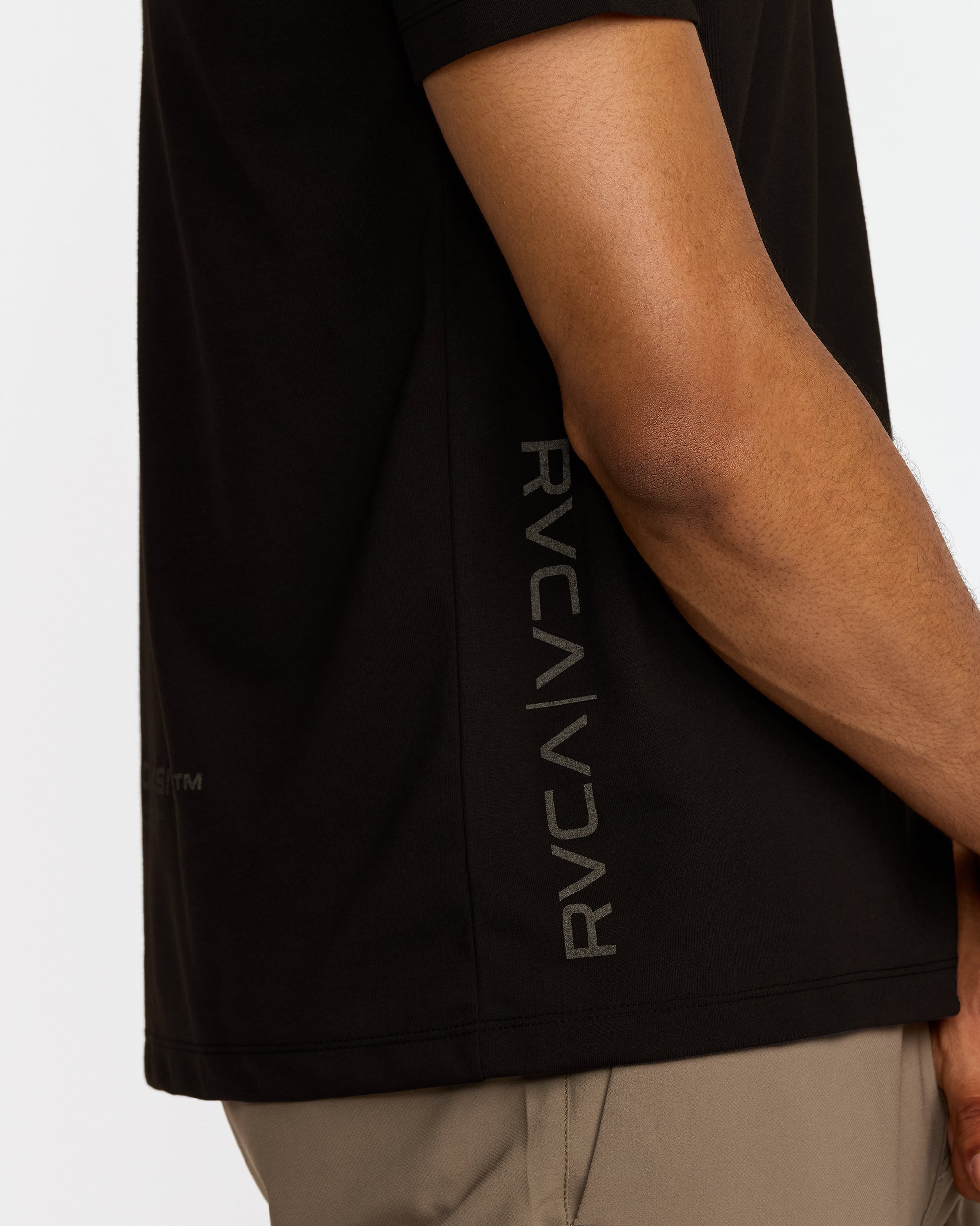 RVCA 2X Reflective Short Sleeve Tee - Black