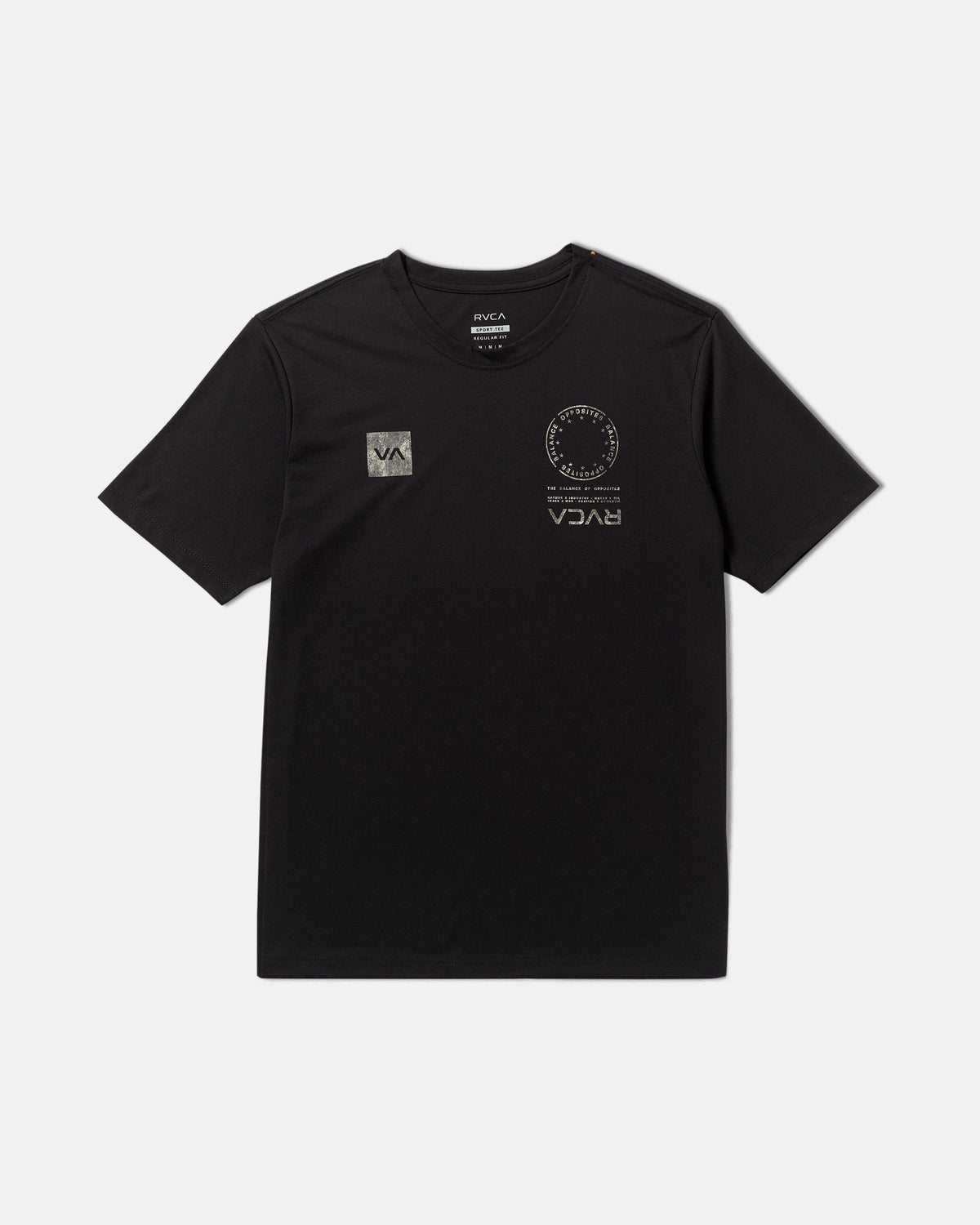 VA Mark Fill Short Sleeve Tee - Black