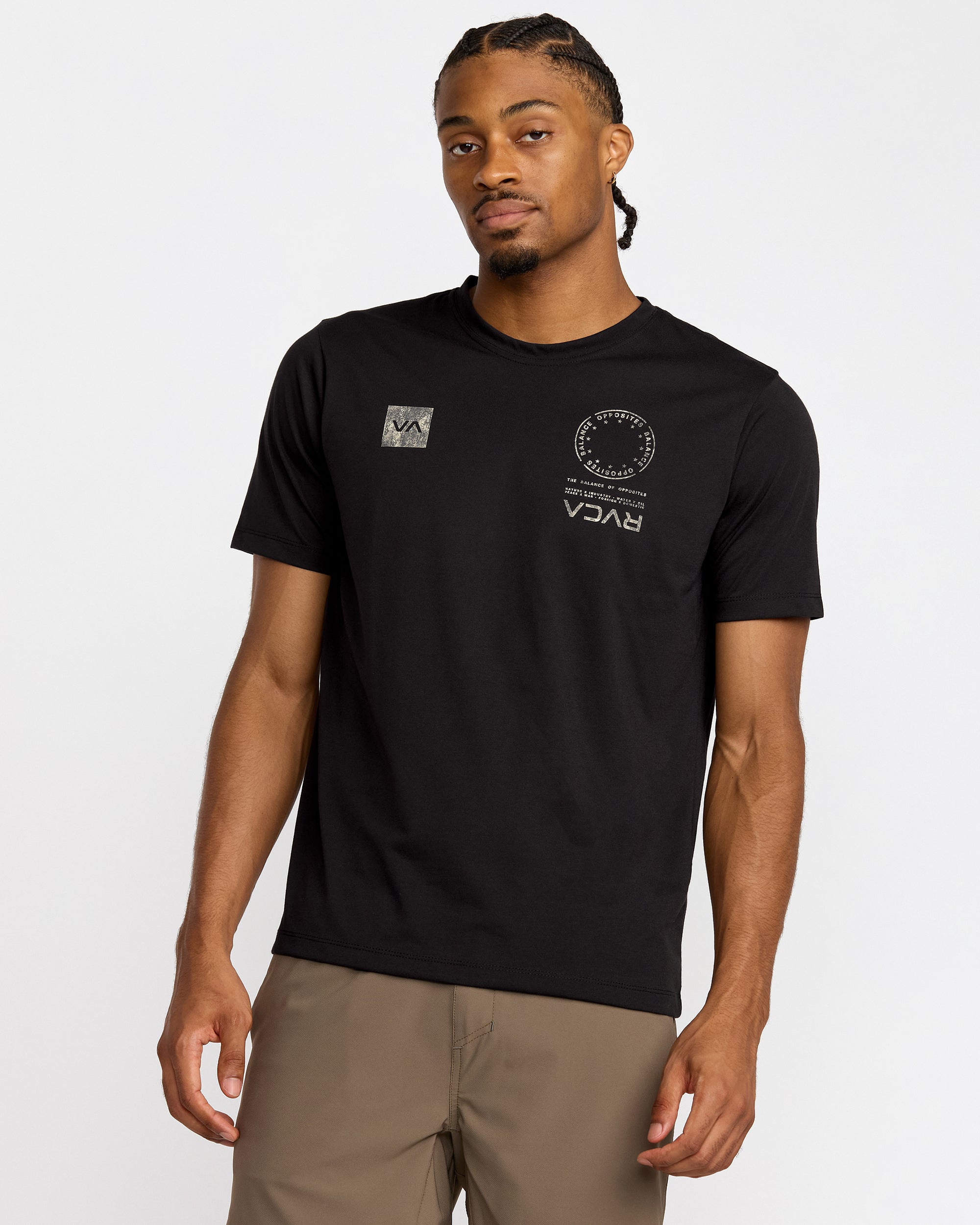 VA Mark Fill Short Sleeve Tee - Black