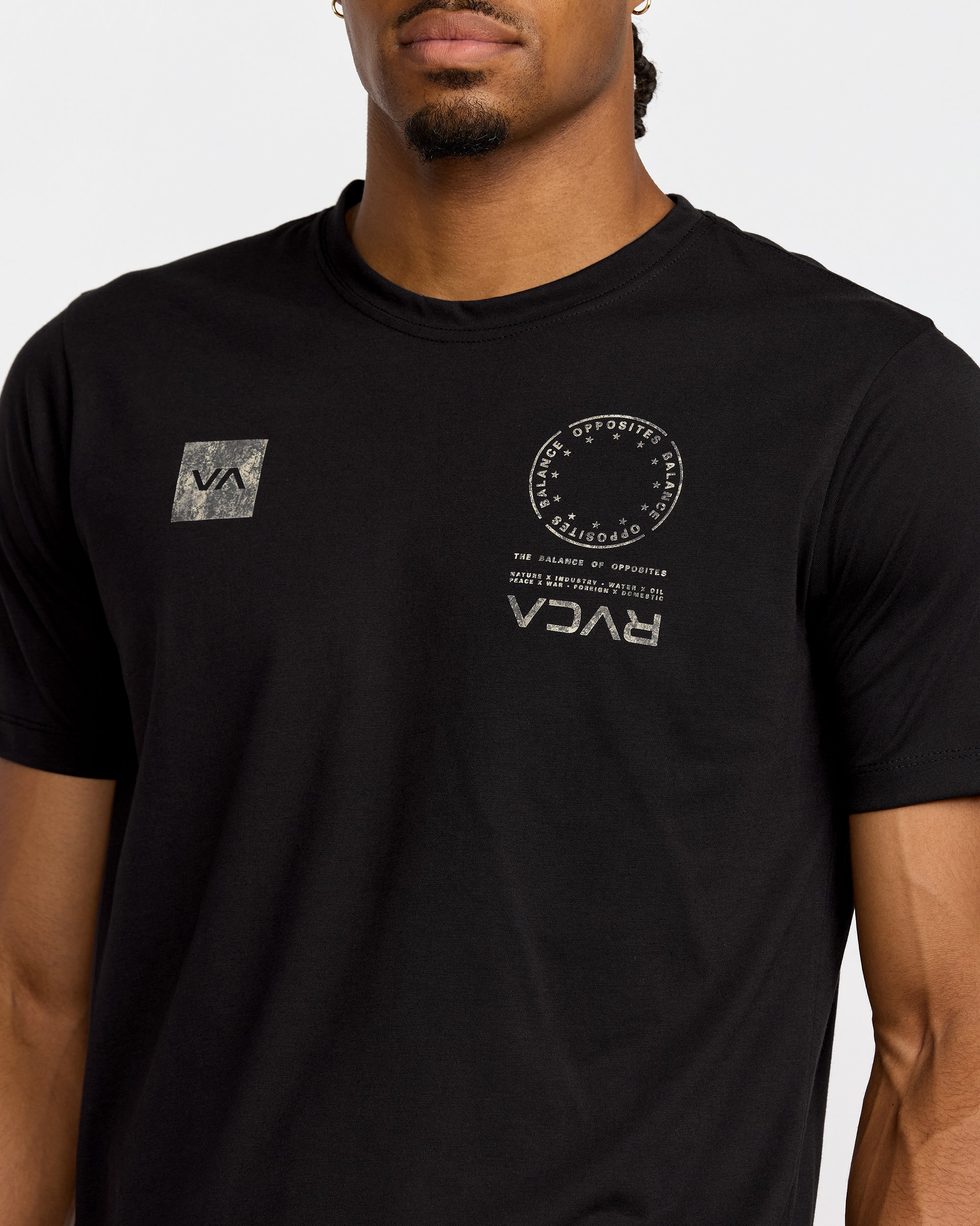VA Mark Fill Short Sleeve Tee - Black