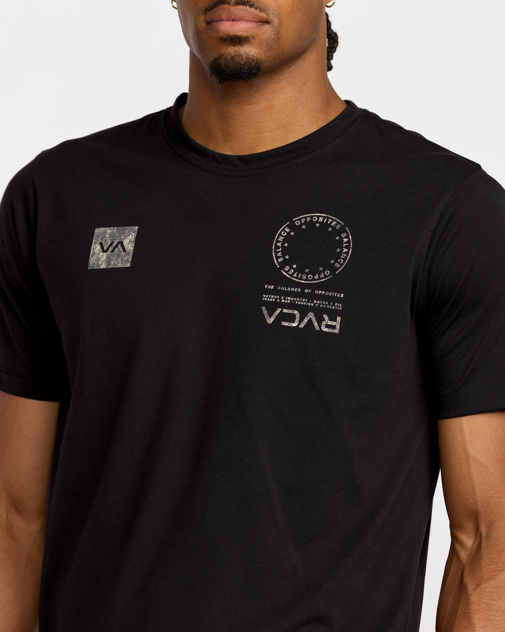 VA Mark Fill Short Sleeve Tee - Black