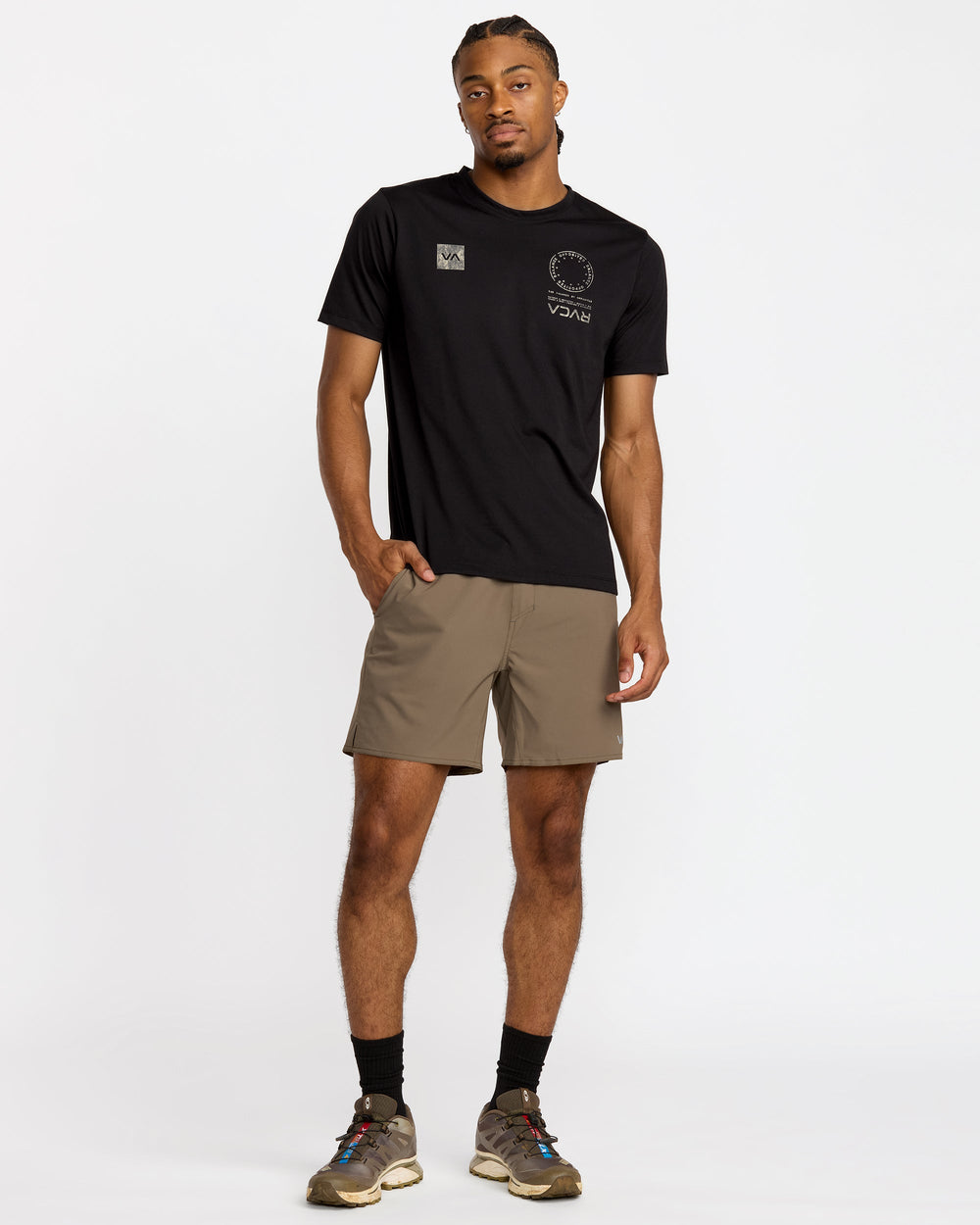 VA Mark Fill Short Sleeve Tee - Black