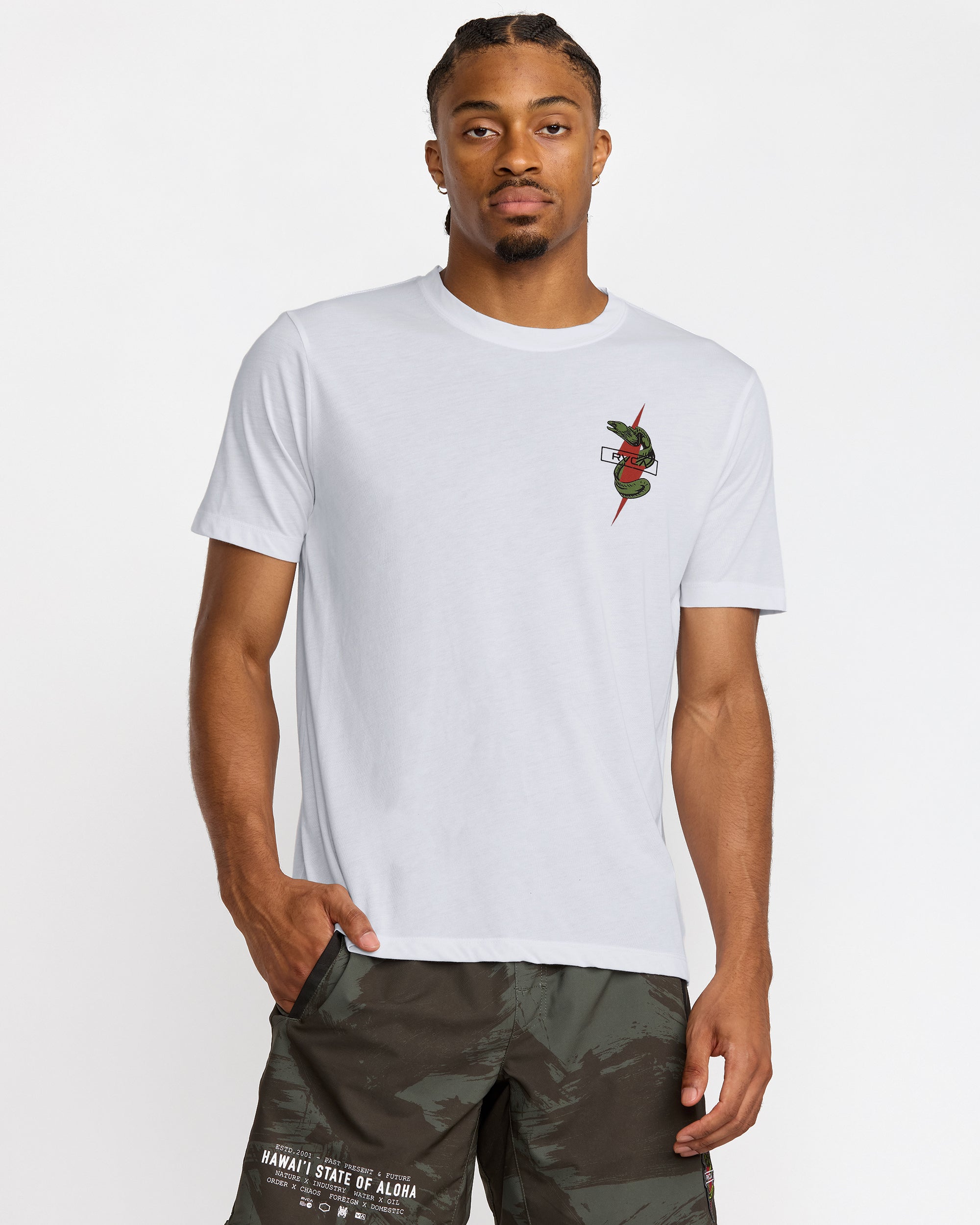 Shock Squad Short Sleeve Tee - White