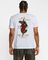 Shock Squad Short Sleeve Tee - White