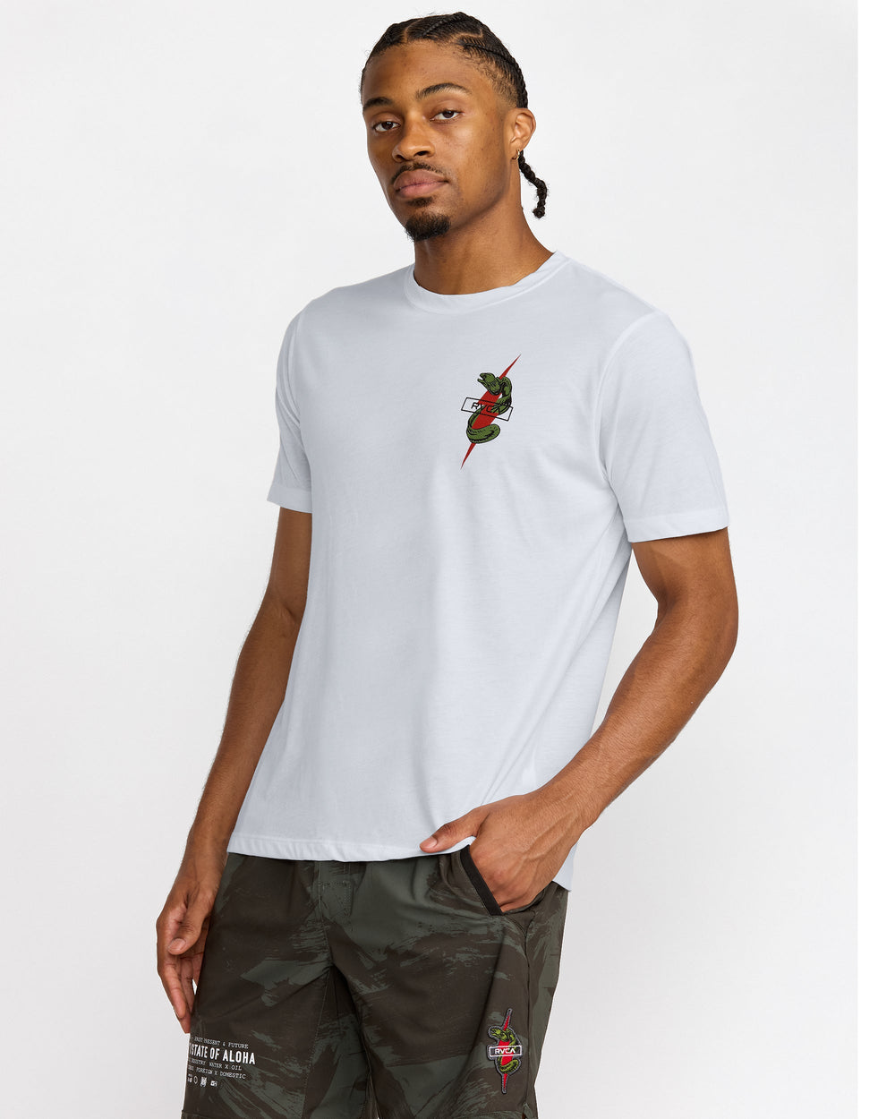 Shock Squad Short Sleeve Tee - White