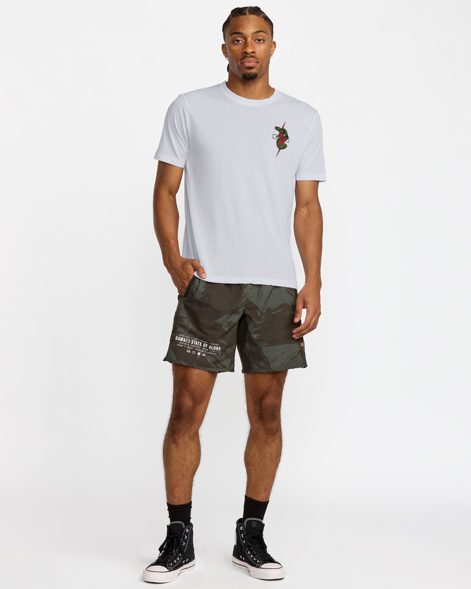 Shock Squad Short Sleeve Tee - White