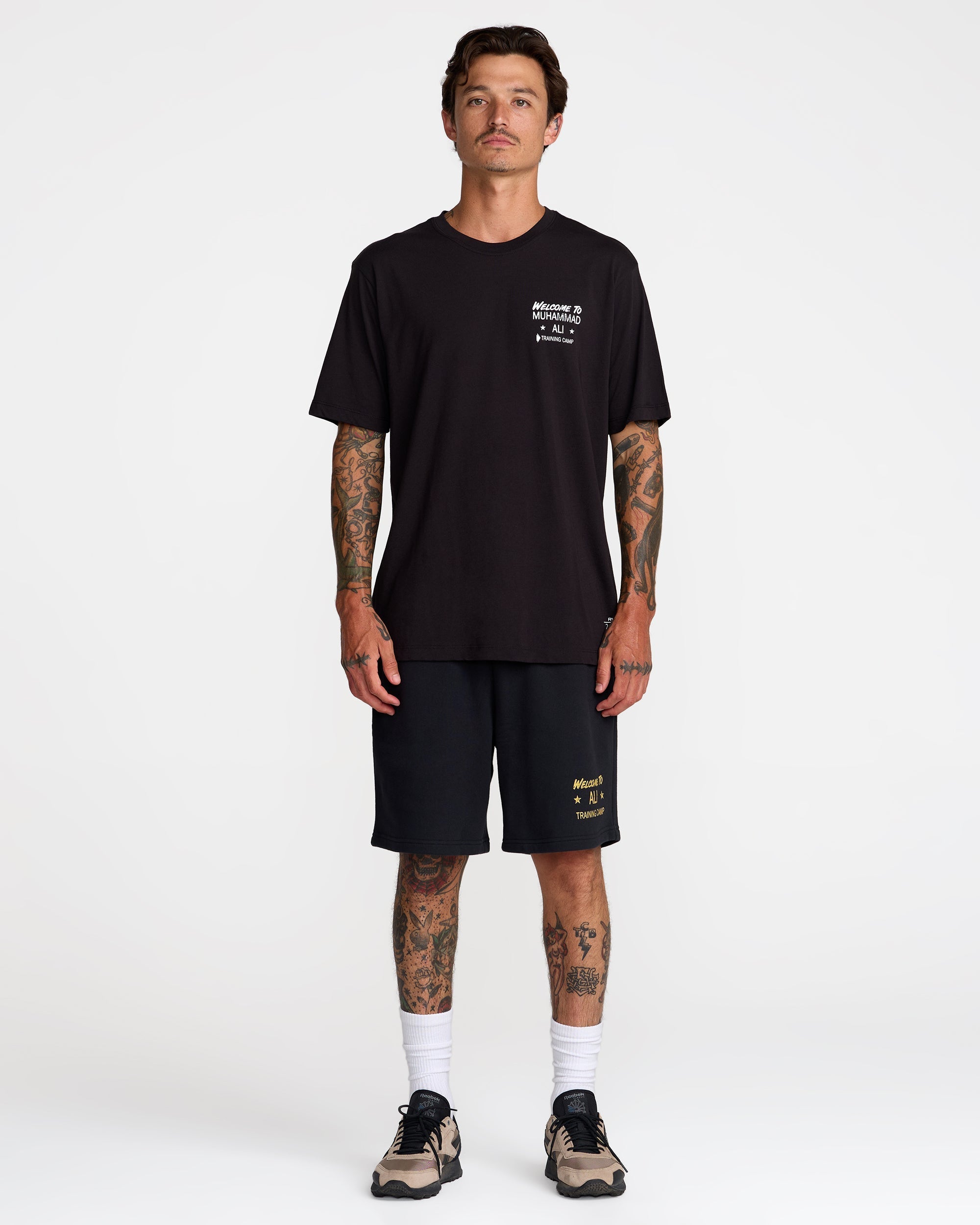 Ali Training Camp Short Sleeve Tee - Black