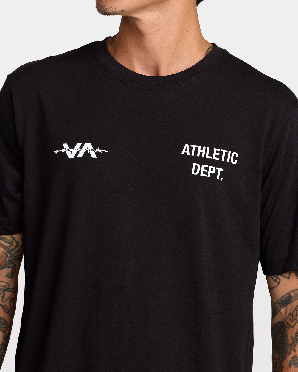 Athletic Department Short Sleeve Tee - Black